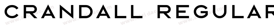 Crandall Regular字体转换